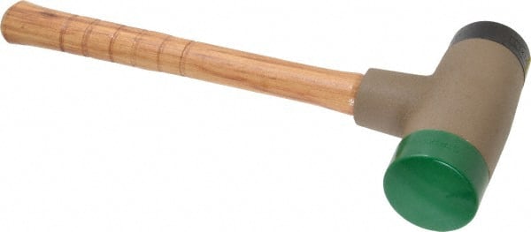 100 Oz Lixie 250H-MH Medium & Hard Faces Dead Blow Hammer with 2-1/2" Dia 