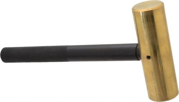 ABC Hammers ABC4BFB Brass Hammer with 12 Fiberglass Handle, 4-Pound