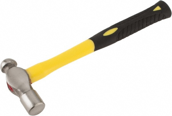24 Oz. Head Weight 1 Pc of Ball Pein Hammer Fiberglass Handle