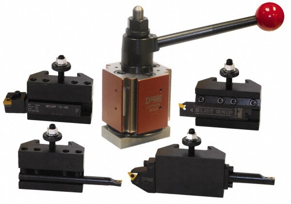 Series AXA Tool Post Holder & Set for 0 to 12" Lathe Swing