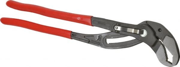 Knipex 87 01 400 Tongue & Groove Plier: 2-1/2" Cutting Capacity, Standard Jaw 