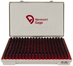 Vermont Gage 901200500 Class ZZ Plug Gage Set: 0.251 to 0.5" Range, 250 Pc Image