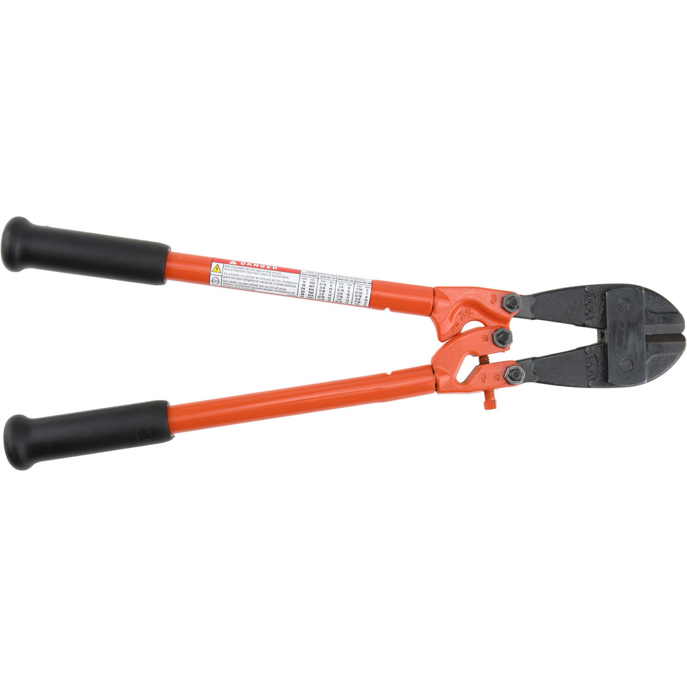 Bolt Cutter: 3/8" Capacity, 18" OAL