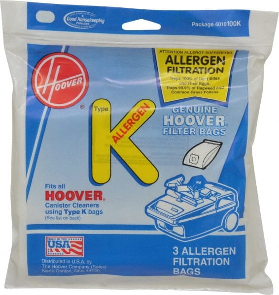Hoover 4010100K 3 Qty 1 Pack Filter Bag 