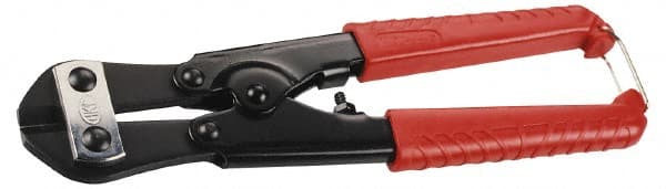 Wire Cable Cutter: Steel Handle, 8-1/2" OAL