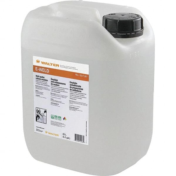 WALTER Surface Technologies 53F207 Water Based Anti-Spatter: 5.2 gal Container 