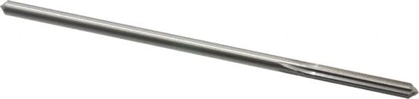 Alvord Polk 67 Chucking Reamer: 5/32" Dia, 4" OAL, 1" Flute Length, Straight Shank, High Speed Steel Image