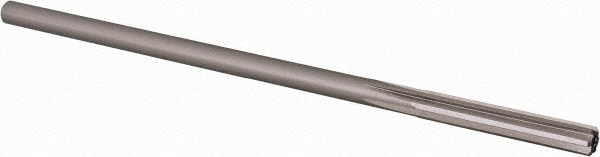 Alvord Polk 93 Chucking Reamer: 13/64" Dia, 5" OAL, 1-1/4" Flute Length, Straight Shank, High Speed Steel Image