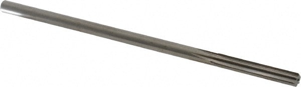 Alvord Polk 111 Chucking Reamer: 1/4" Dia, 6" OAL, 1-1/2" Flute Length, Straight Shank, High Speed Steel Image