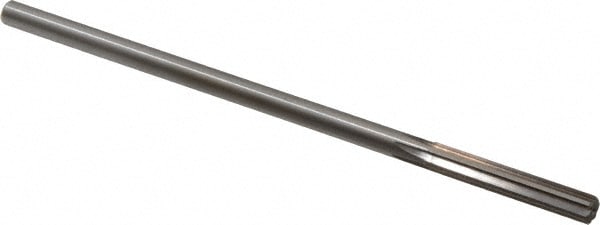 Alvord Polk 116 Chucking Reamer: 17/64" Dia, 6" OAL, 1-1/2" Flute Length, Straight Shank, High Speed Steel Image