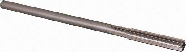 Alvord Polk 144 Chucking Reamer: 23/64" Dia, 7" OAL, 1-3/4" Flute Length, Straight Shank, High Speed Steel Image