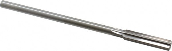 Alvord Polk 158 Chucking Reamer: 13/32" Dia, 7" OAL, 1-3/4" Flute Length, Straight Shank, High Speed Steel Image