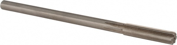 Alvord Polk 161 Chucking Reamer: 27/64" Dia, 7" OAL, 1-3/4" Flute Length, Straight Shank, High Speed Steel Image