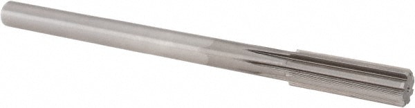 Alvord Polk 193 Chucking Reamer: 11/16" Dia, 9" OAL, 2-1/4" Flute Length, Straight Shank, High Speed Steel 