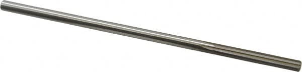 Alvord Polk 100 Chucking Reamer: 0.221" Dia, 6" OAL, 1-1/2" Flute Length, Straight Shank, High Speed Steel Image