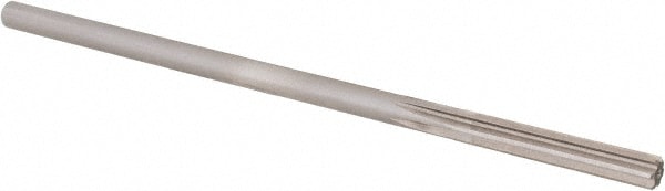 Alvord Polk 95 Chucking Reamer: 0.2055" Dia, 5" OAL, 1-1/4" Flute Length, Straight Shank, High Speed Steel Image