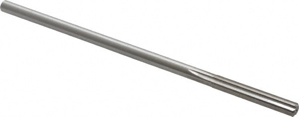 Alvord Polk 94 Chucking Reamer: 0.204" Dia, 5" OAL, 1-1/4" Flute Length, Straight Shank, High Speed Steel Image