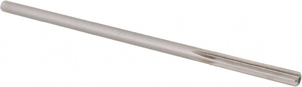 Alvord Polk 88 Chucking Reamer: 0.1935" Dia, 5" OAL, 1-1/4" Flute Length, Straight Shank, High Speed Steel 