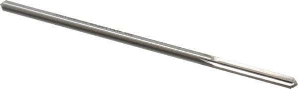 Alvord Polk 76 Chucking Reamer: 0.177" Dia, 4-1/2" OAL, 1-1/8" Flute Length, Straight Shank, High Speed Steel Image