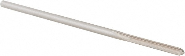 Alvord Polk 65 Chucking Reamer: 0.152" Dia, 4" OAL, 1" Flute Length, Straight Shank, High Speed Steel Image