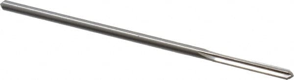 Alvord Polk 64 Chucking Reamer: 0.1495" Dia, 4" OAL, 1" Flute Length, Straight Shank, High Speed Steel 