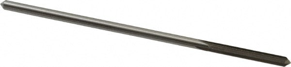 Alvord Polk 63 Chucking Reamer: 0.147" Dia, 4" OAL, 1" Flute Length, Straight Shank, High Speed Steel 