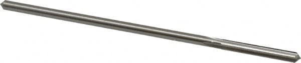 Alvord Polk 60 Chucking Reamer: 0.1405" Dia, 4" OAL, 1" Flute Length, Straight Shank, High Speed Steel Image