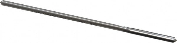 Alvord Polk 58 Chucking Reamer: 0.136" Dia, 4" OAL, 1" Flute Length, Straight Shank, High Speed Steel Image