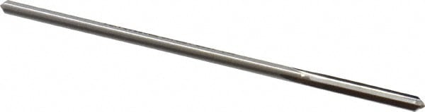 Alvord Polk 57 Chucking Reamer: 0.1285" Dia, 3-1/2" OAL, 7/8" Flute Length, Straight Shank, High Speed Steel Image