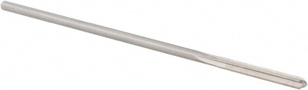 Alvord Polk 48 Chucking Reamer: 0.113" Dia, 3-1/2" OAL, 7/8" Flute Length, Straight Shank, High Speed Steel 