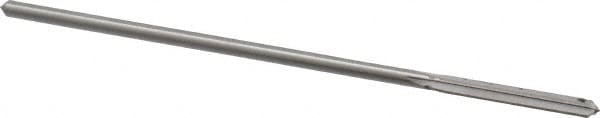 Alvord Polk 36 Chucking Reamer: 0.0935" Dia, 3" OAL, 3/4" Flute Length, Straight Shank, High Speed Steel Image