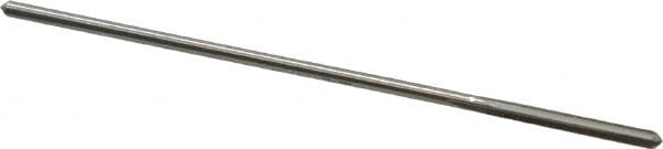 Alvord Polk 35 Chucking Reamer: 0.089" Dia, 3" OAL, 3/4" Flute Length, Straight Shank, High Speed Steel Image