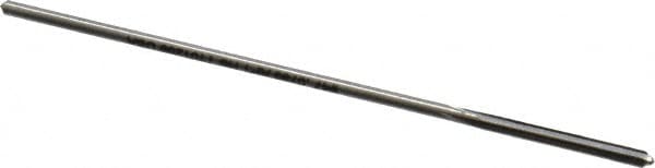 Alvord Polk 30 Chucking Reamer: 0.0785" Dia, 3" OAL, 3/4" Flute Length, Straight Shank, High Speed Steel Image