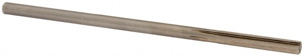 Alvord Polk 114 Chucking Reamer: 0.257" Dia, 6" OAL, 1-1/2" Flute Length, Straight Shank, High Speed Steel Image