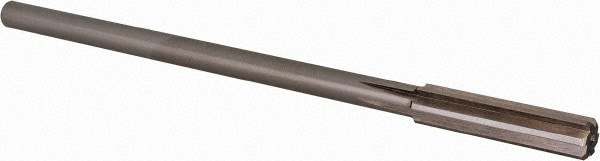 Alvord Polk 156 Chucking Reamer: 0.397" Dia, 7" OAL, 1-3/4" Flute Length, Straight Shank, High Speed Steel Image