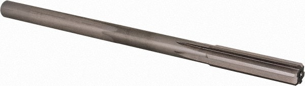 Alvord Polk 159 Chucking Reamer: 0.413" Dia, 7" OAL, 1-3/4" Flute Length, Straight Shank, High Speed Steel Image