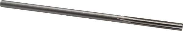 Alvord Polk 110 Chucking Reamer: 0.2495" Dia, 6" OAL, 1-1/2" Flute Length, Straight Shank, High Speed Steel Image