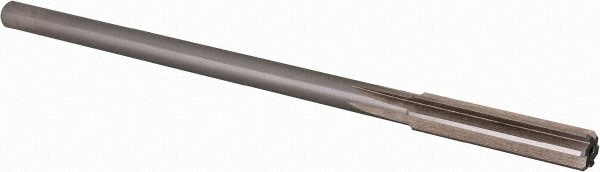 Alvord Polk 146 Chucking Reamer: 0.373" Dia, 7" OAL, 1-3/4" Flute Length, Straight Shank, High Speed Steel Image