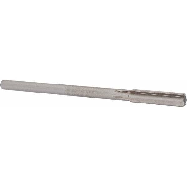 Alvord Polk 165 Chucking Reamer: 0.437" Dia, 7" OAL, 1-3/4" Flute Length, Straight Shank, High Speed Steel Image