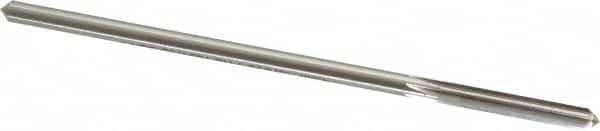 Straight Flute 0.203 Size Morse Cutting Tools 29285 Decimal Size Chucking Reamer Bright Finish 6 Flutes High-Speed Steel