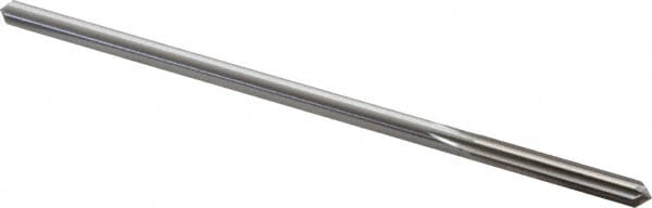 Alvord Polk 77 Chucking Reamer: 0.1772" Dia, 4-1/2" OAL, 1-1/8" Flute Length, Straight Shank, High Speed Steel Image