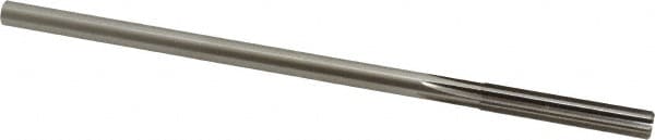 Alvord Polk 113 Chucking Reamer: 0.2559" Dia, 6" OAL, 1-1/2" Flute Length, Straight Shank, High Speed Steel Image