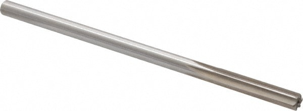 Alvord Polk 125 Chucking Reamer: 0.2953" Dia, 6" OAL, 1-1/2" Flute Length, Straight Shank, High Speed Steel Image