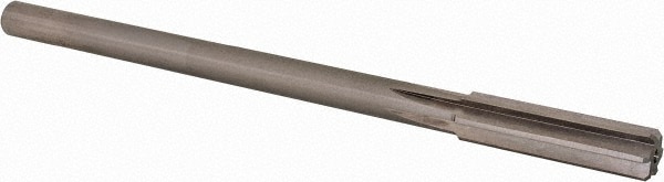 Alvord Polk 168 Chucking Reamer: 0.4528" Dia, 7" OAL, 1-3/4" Flute Length, Straight Shank, High Speed Steel Image