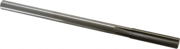 Alvord Polk 171 Chucking Reamer: 0.4724" Dia, 8" OAL, 2" Flute Length, Straight Shank, High Speed Steel Image