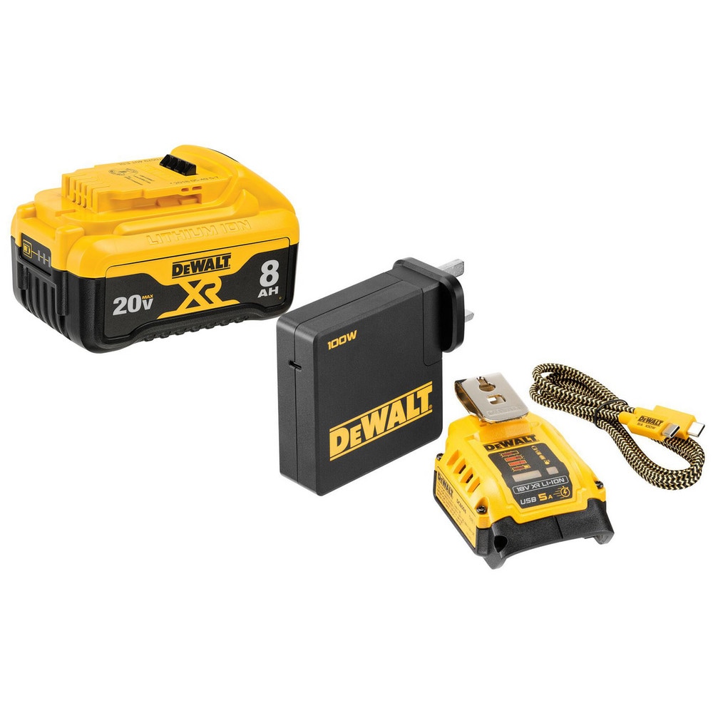 DeWALT - Power Tool Charger: 20V, Lithium-ion - 15031503 - MSC Industrial  Supply