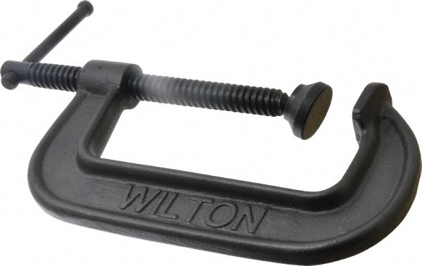 Wilton 22004 C-Clamp: 5" Max Opening, 2-1/2" Throat Depth, Ductile Iron Image