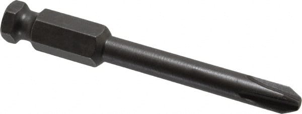 Power Screwdriver Bit: #3 Phillips, #3 Speciality Point Size