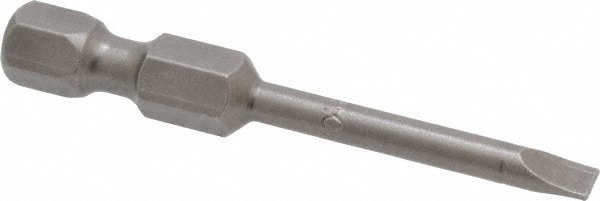 Power Screwdriver Bit: 0.134" Blade Width, 1/4" Hex Drive