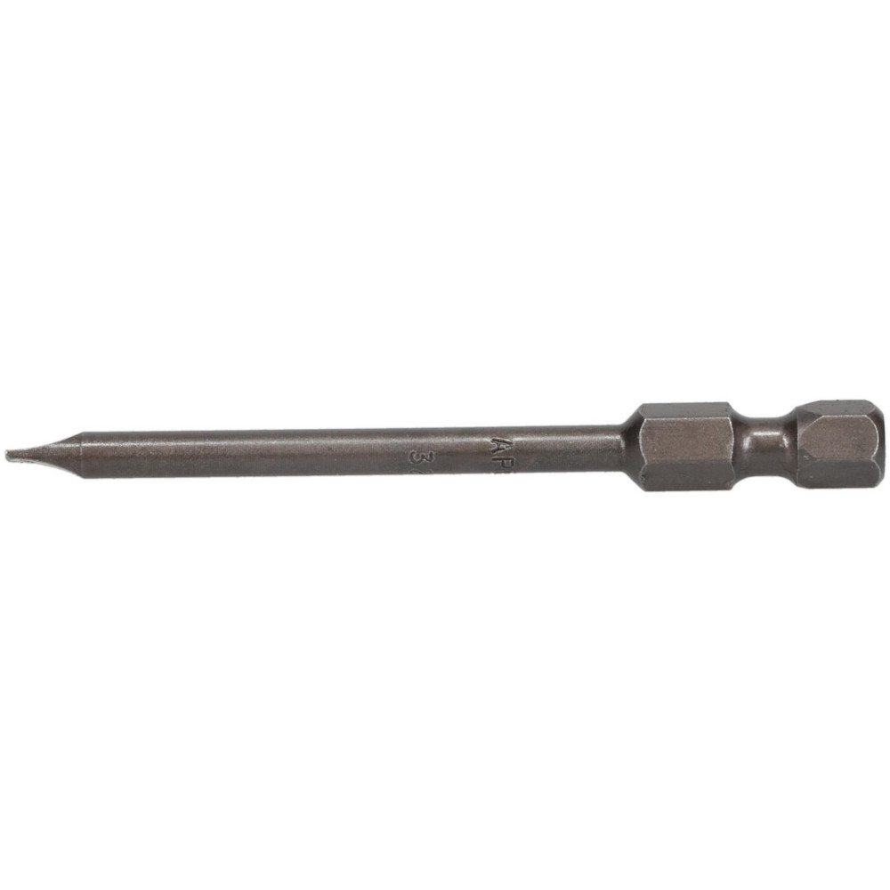 Power Screwdriver Bit: 0.154" Blade Width, 1/4" Hex Drive